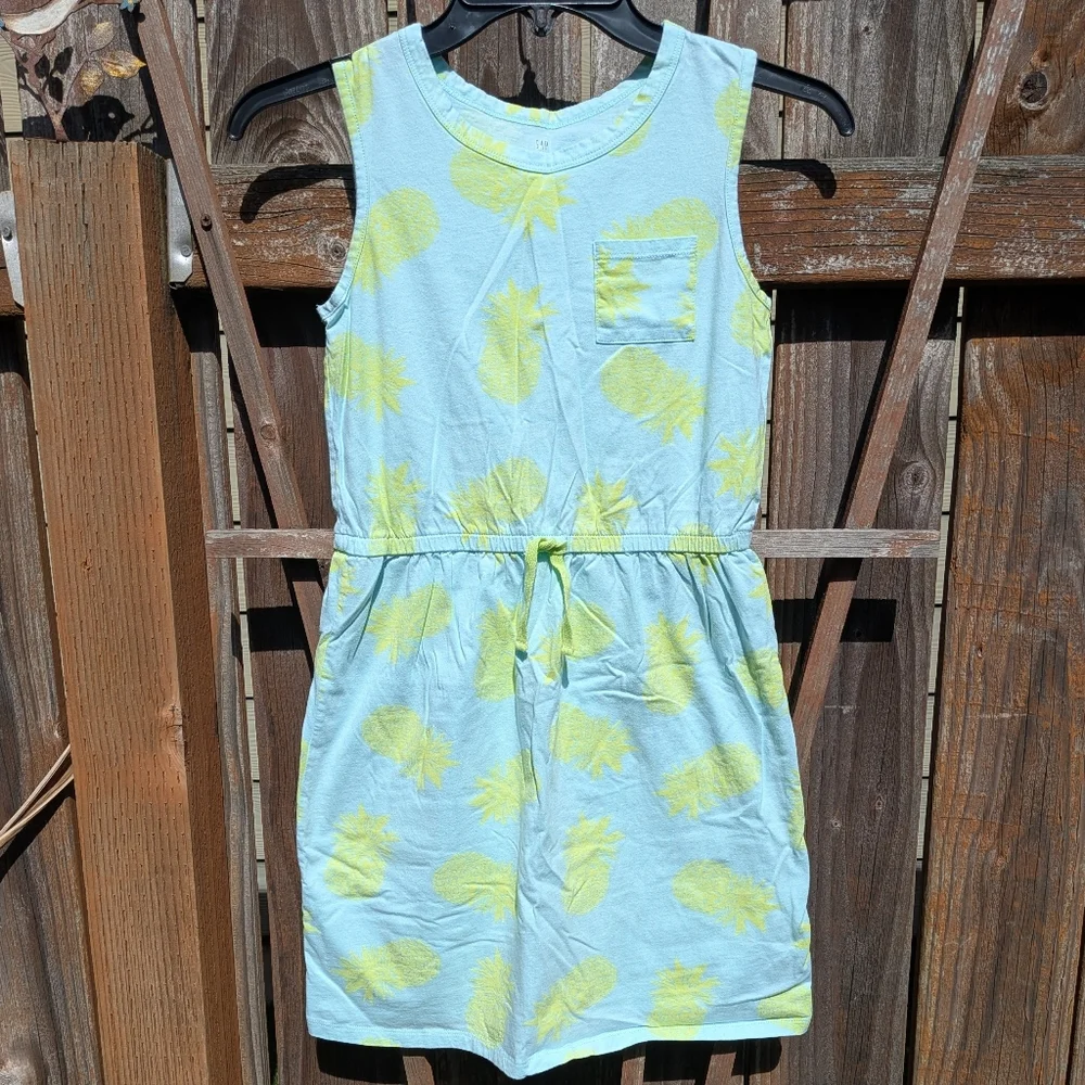 GAP Jersey Pineapple Sun Dress